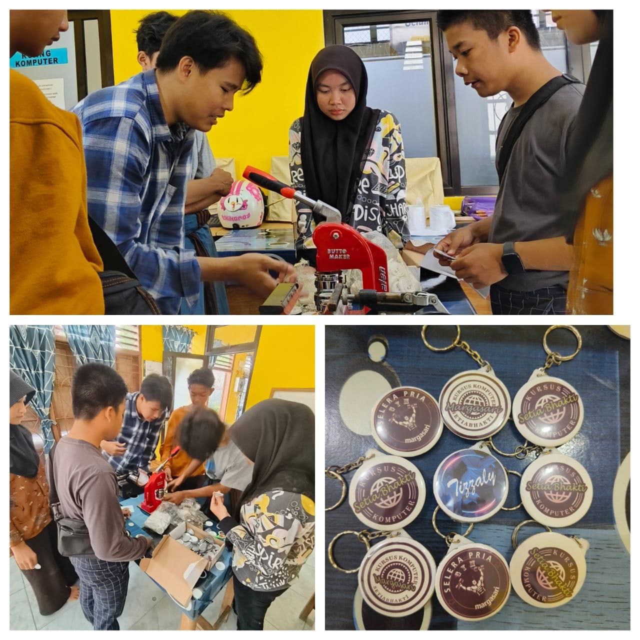 PRAKTEK MEMBUAT GANTUNGAN KUNCI